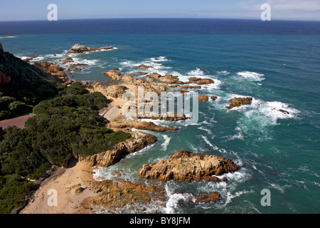 Coney Glen, nel centro turistico di Knysna situato nel Garden Route del Sud Africa. Foto Stock