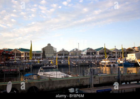 Cape Town Waterfront marina Foto Stock