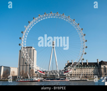 L'occhio di Londra Foto Stock