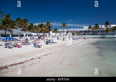 South Beach a Key West, Florida, Stati Uniti d'America Foto Stock