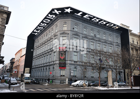 Il terrore di Budapest casa museo Foto Stock