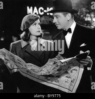 NINOTCHKA 1939 Lowe's film con Greta Garbo e Melvyn Douglas Foto Stock