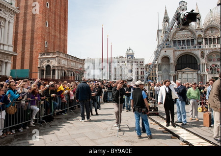 Il turista Anno 2010 USA regista Florian Henckel von Donnersmarck Johnny Depp foto riprese remake del film francese Foto Stock