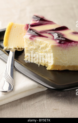 Cherry Cheesecake Foto Stock