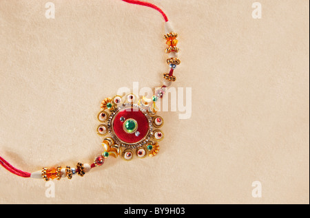 Close-up di Rakhi Foto Stock