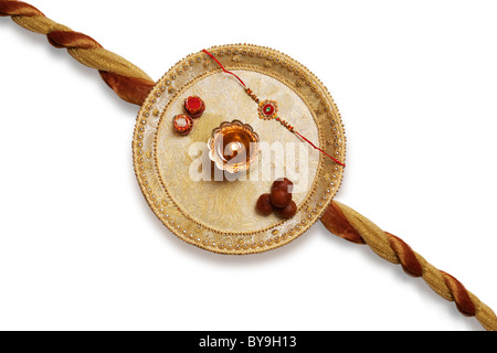 Close-up di Rakhi Foto Stock