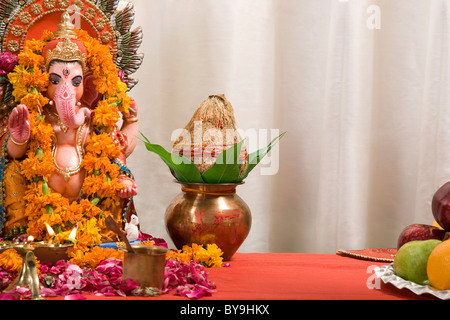 Idolo di Ganesh Foto Stock