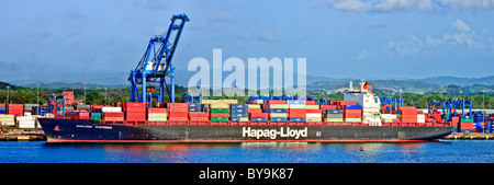 Hapag Lloyd Container nave Foto Stock