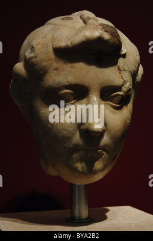 LIVIA DRUSILLA (58 b.C-29 a.C). Dama romana, moglie dell'Imperatore Augusto. Busto. Il marmo. Foto Stock