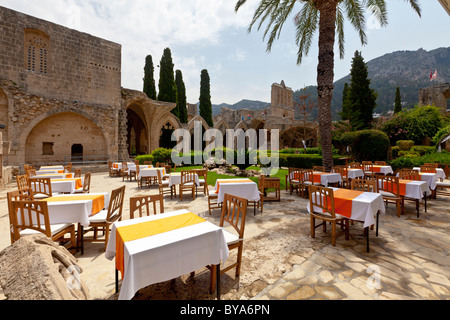 Bellapais Abbey, monastero, Kyrenia, Nothern Cipro, Cipro Foto Stock