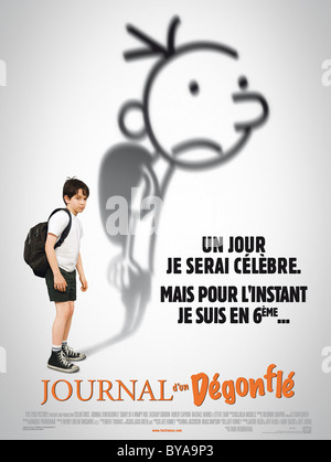 Diario di un Wimpy Kid Anno : 2010 USA Direttore : Thor Freudenthal Zachary Gordon poster (Fr) Foto Stock