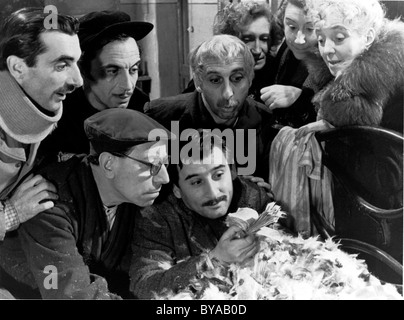 Il cappotto Anno : 1952 Italia Direttore : Alberto Lattuada Renato Rascel Foto Stock