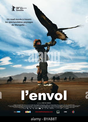 Eagle del cacciatore del figlio Anno : 2009 Germania / Svezia Direttore : René Bo Hansen Bazarbai Matei poster (Fr) Foto Stock