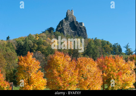 Rovine di Trosky, Liberec, Repubblica Ceca, Europa Foto Stock