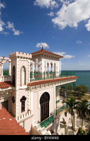 Palacio de Valle a Cienfuegos, Cuba Foto Stock