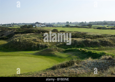 Caister golf (sud vista) Foto Stock