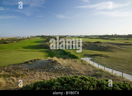 Caister golf (sud vista) Foto Stock