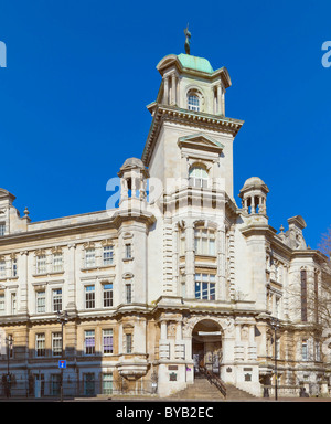 Edificio del parco, Università di Portsmouth, il Re Enrico I Street, Portsmouth, Hampshire, Inghilterra, Regno Unito, Europa Foto Stock