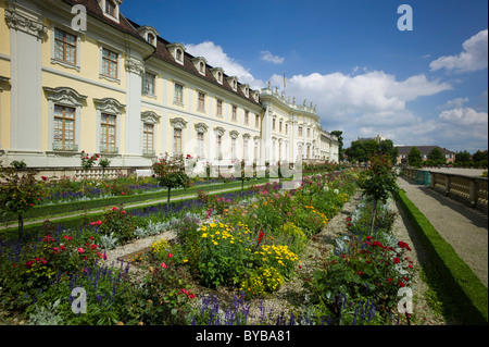 Schloss Ludwigsburg Palace, Sud giardino, Nuovo Corps de Logis, Ludwigsburg, Baden-Württemberg, Germania, Europa Foto Stock