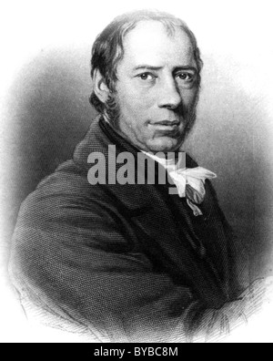 RICHARD TREVITHICK (1771-1833) inventore inglese e ingegnere minerario nel 1816 Foto Stock