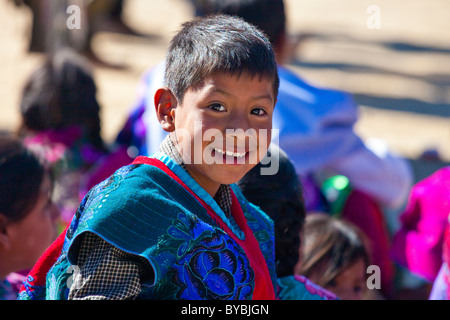 San Sebastian festival, Zinacantán, Chiapas, Messico, 10 km al di fuori di San Cristobal de las Casas Foto Stock