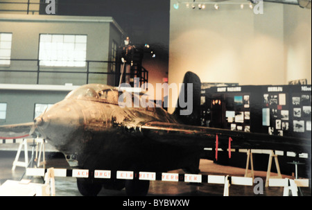 WW II tedesco Messerschmitt Me 262 Schwalbe, Swallor, il primo jet da combattimento Foto Stock