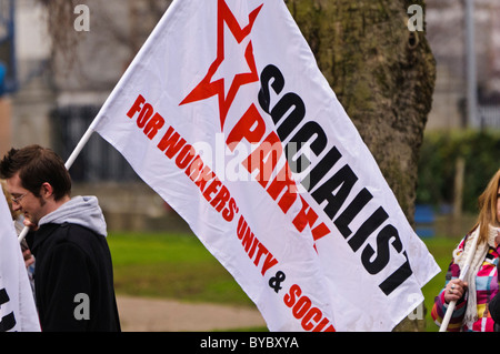 Bandiera di partito del Partito socialista unitario della Germania SED