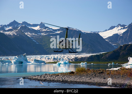 Il Parco nazionale di Kenai Fjords, vicino a Seward, Alaska. Foto Stock