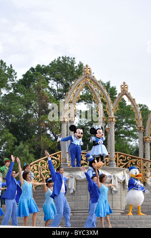 Topolino e Minnie Mouse mostra, Disney, Orlando, Florida, Stati Uniti d'America Foto Stock