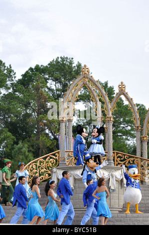 Topolino e Minnie Mouse mostra, Disney, Orlando, Florida, Stati Uniti d'America Foto Stock