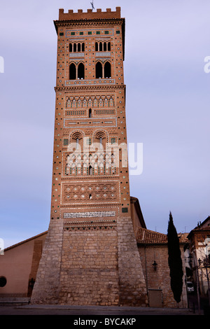 Stile mudéjar torre in Teruel (Spagna) Foto Stock