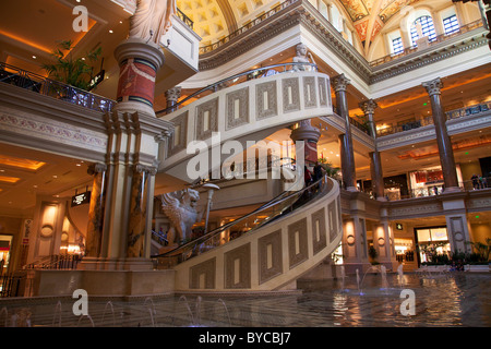 Il Forum Shops at Caesars Palace, Las Vegas, Nevada Foto Stock