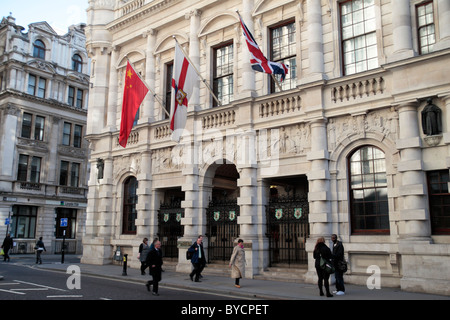 Vista esterna del Lloyd Register di ufficio spedizioni in Londra, Regno Unito. Foto Stock