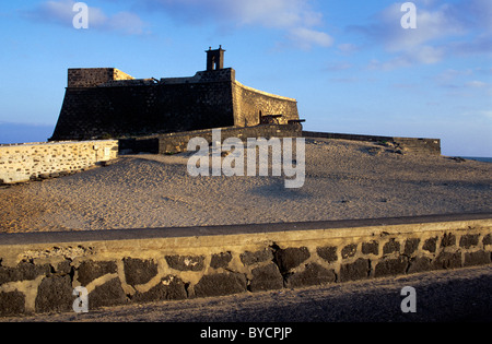 Lanzarote, Castillo de San Gabriel in Arrecife, Lanzarote, Isole Canarie, Spagna Foto Stock