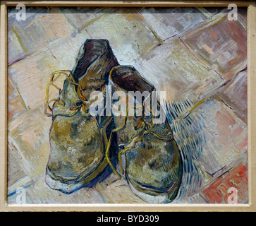 Scarpe, 1888 da Vincent van Gogh, Foto Stock