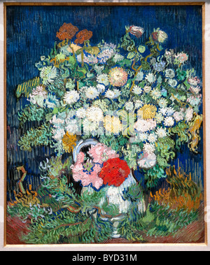 Bouquet di fiori in un vaso, 1890, di Vincent van Gogh, olandese Foto Stock