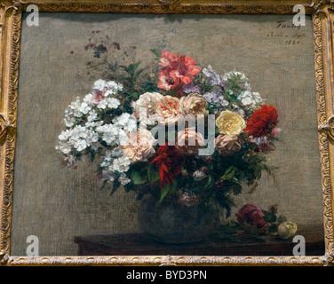 Fiori estivi, 1880, da Henri Fantin-Latour Foto Stock