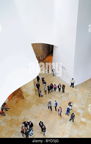 Museo Guggenheim, Bilbao, Bizkaia provincia, Pais Vasco, Paesi Baschi, Spagna, Europa Foto Stock