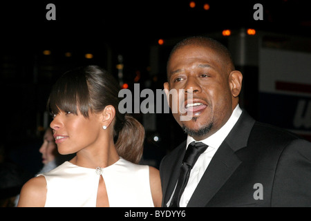 Keisha Whitaker e Forest Whitaker 2006 National Board of Review of Motion Pictures Awards Gala presentato da Bvlgari New York Foto Stock