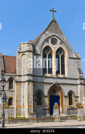 Regno Chiesa Riformata, Rother Street, Stratford-upon-Avon, Warwickshire, Inghilterra, Regno Unito, Europa Foto Stock