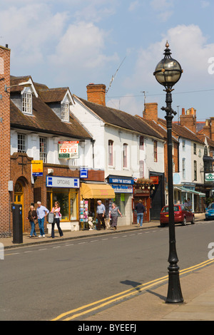 Chapel Street, Stratford-upon-Avon, Warwickshire, Inghilterra, Regno Unito, Europa Foto Stock