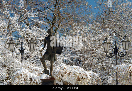 Monumento Iosif (Osip) Mikhailovich Deribas (José Pascual Domingo de Ribas y Boyons), Odessa, Ucraina, Europa Foto Stock