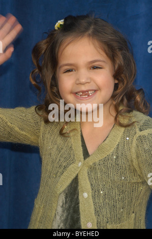 Depositario Madison Los Angeles Premiere di Walt Disney Pictures e Walden Media 'Ponte per Terabithia' all'El capitano Foto Stock