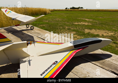 Radio modello di controllo aereo in Australia Foto Stock