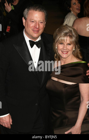 Al Gore e il ribaltatore Gore Vanity Fair Oscar Party a Mortons Los Angeles, California - 25.02.07 Foto Stock