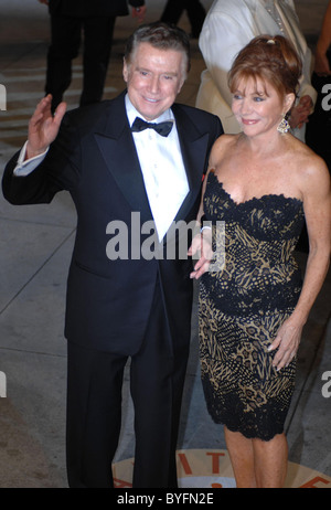 Regis Philbin e gioia Philbin Vanity Fair Oscar Party a Mortons Los Angeles, California - 25.02.07 Foto Stock