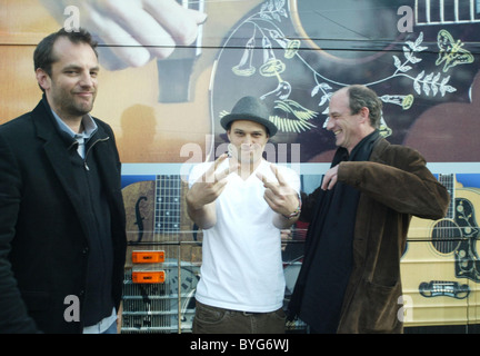 Direttore Manu Boyer, Rocco DeLuca e direttore di Manu Boyer con "Rocco DeLuca e l'onere". Chi presenti nel Foto Stock