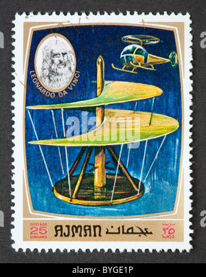 Ajman francobollo Foto Stock