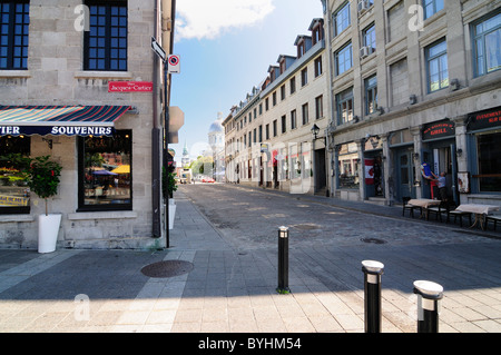 I negozi di Rue St Paul, la Vecchia Montreal, Canada Foto Stock