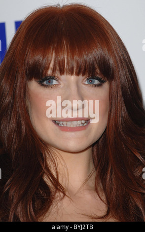 Nicola Roberts da Girls Aloud Photocall per Sunsilk prodotti a 24 regale Street Londra Inghilterra - 12.4.07 Foto Stock